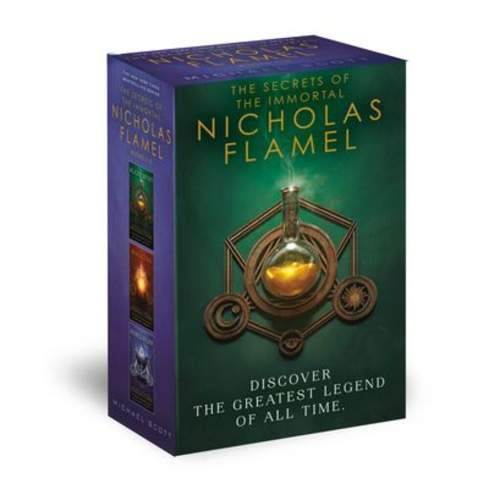 The Secrets of the Immortal Nicholas Flamel Boxed Set (3-Book) -- Michael Scott